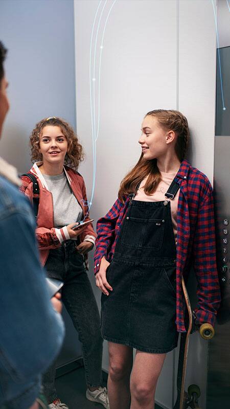 Перспектива вашого будинку з можливістю підключення ліфтів до хмарних сервісів